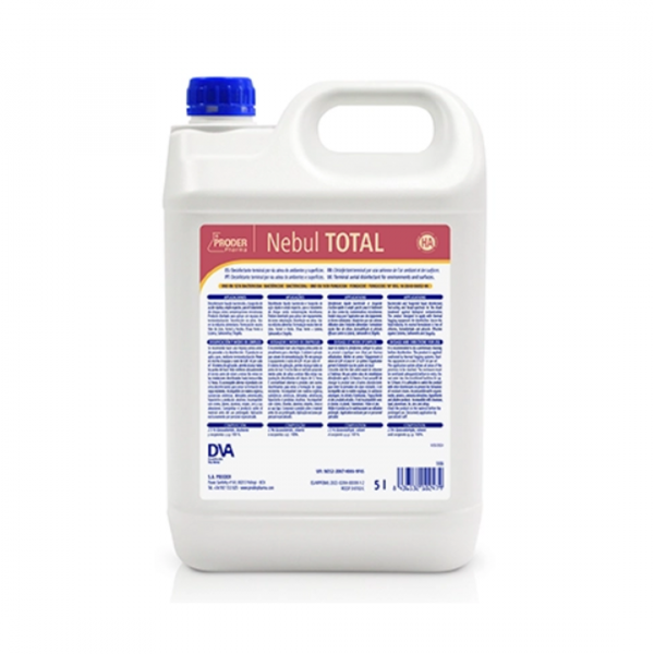 NEBUL TOTAL 5L Desinfectante Terminal por vía Aérea Bactericida y Fungicida.
