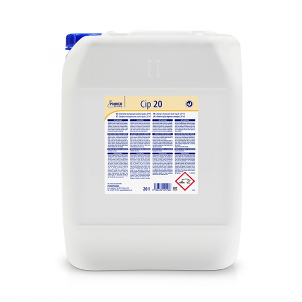 CIP 20 20L Detergente Desengrasante Alcalino