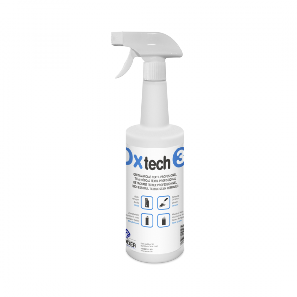 OX TECH 3 750ML Desmanchante Textil Profesional para Manchas Inorgánicas